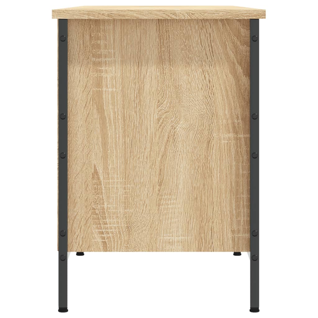 Schuhregal Sonoma-Eiche 131X35X Holzwerkstoff Sonoma Eiche