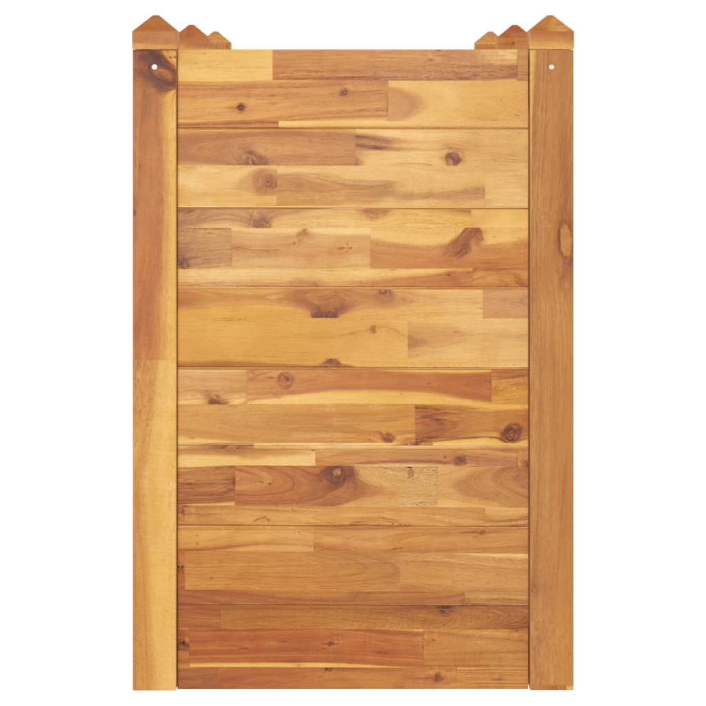 Hochbeet 160X60X84 Cm Massivholz Akazie