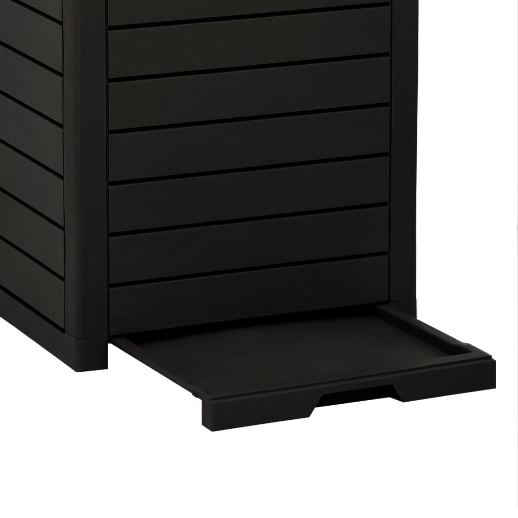 Outdoor-Mülltonne 41X41X86 Cm Polypropylen