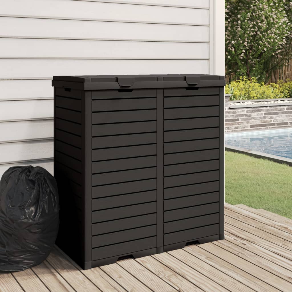 Outdoor-Mülltonne 78X41X86 Cm Polypropylen