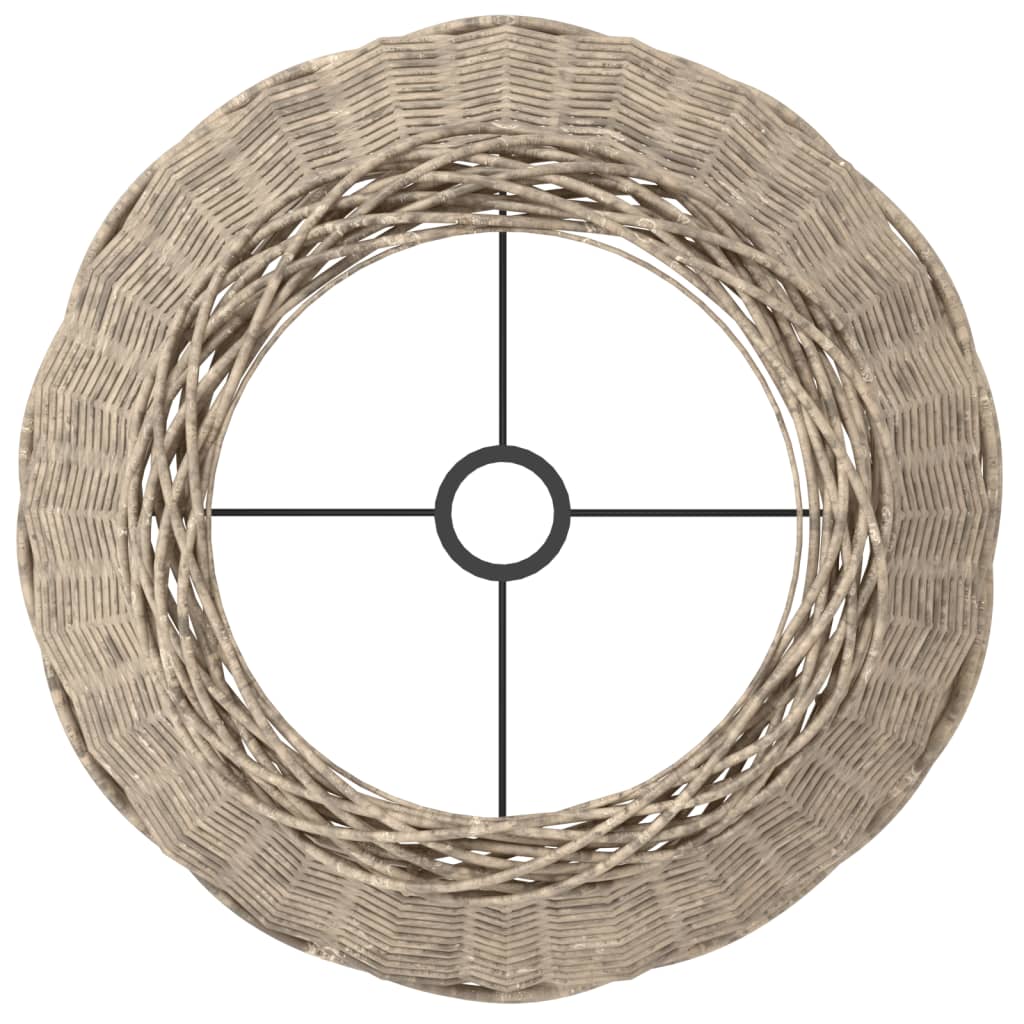 Lampenschirm Ø45X28 Cm Korbweide