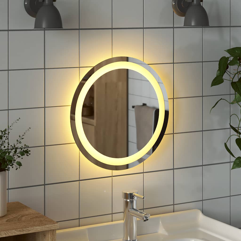 Led-Badspiegel Rund