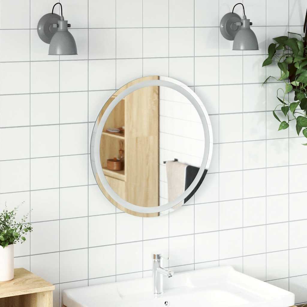 Led-Badspiegel Rund