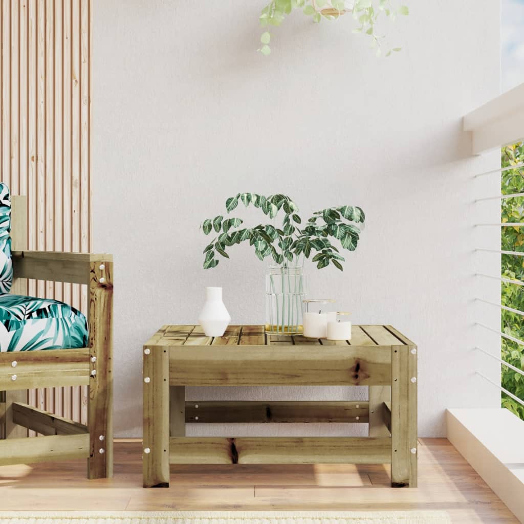 3-Tlg. Garten-Lounge-Set Kiefernholz Imprägniert Imprägniertes Kiefernholz