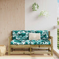 3-Tlg. Garten-Lounge-Set Kiefernholz Imprägniert Imprägniertes Kiefernholz