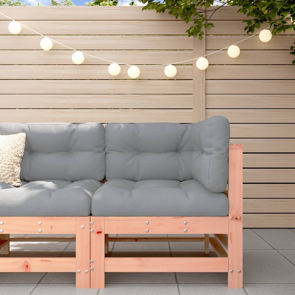 3-Tlg. Garten-Lounge-Set Massivholz Douglasie Natürliches Douglasie