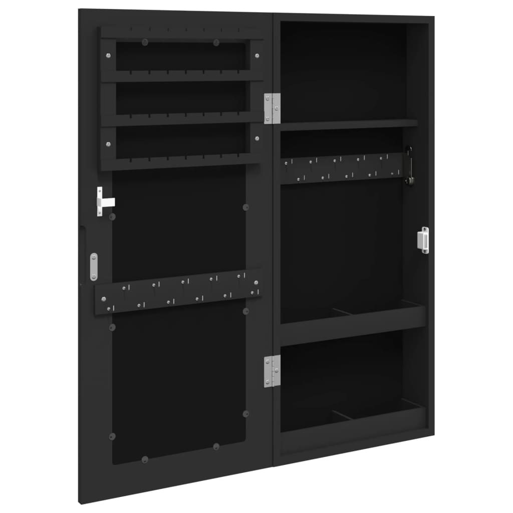 Schmuckschrank Mit Spiegel Wandmontage 30X8,5X67 Cm