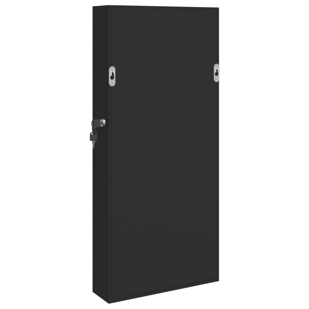 Schmuckschrank Mit Spiegel Wandmontage 30X8,5X67 Cm