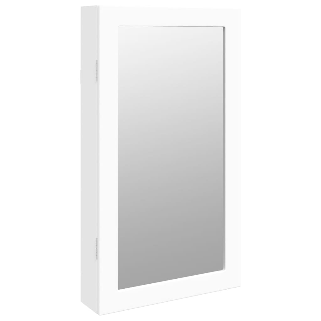 Spiegel-Schmuckschrank Mit Led-Beleuchtung Wandmontage