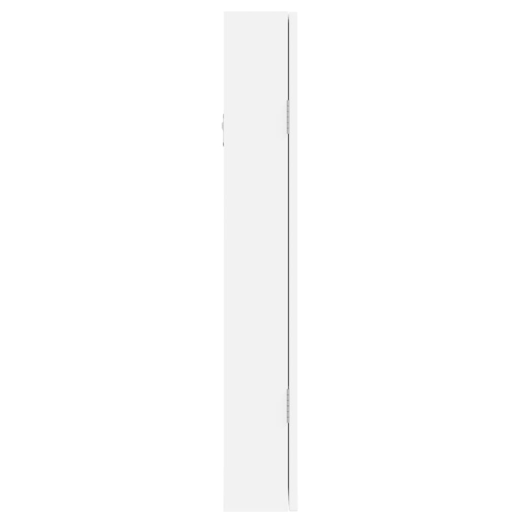 Spiegel-Schmuckschrank Mit Led-Beleuchtung Wandmontage
