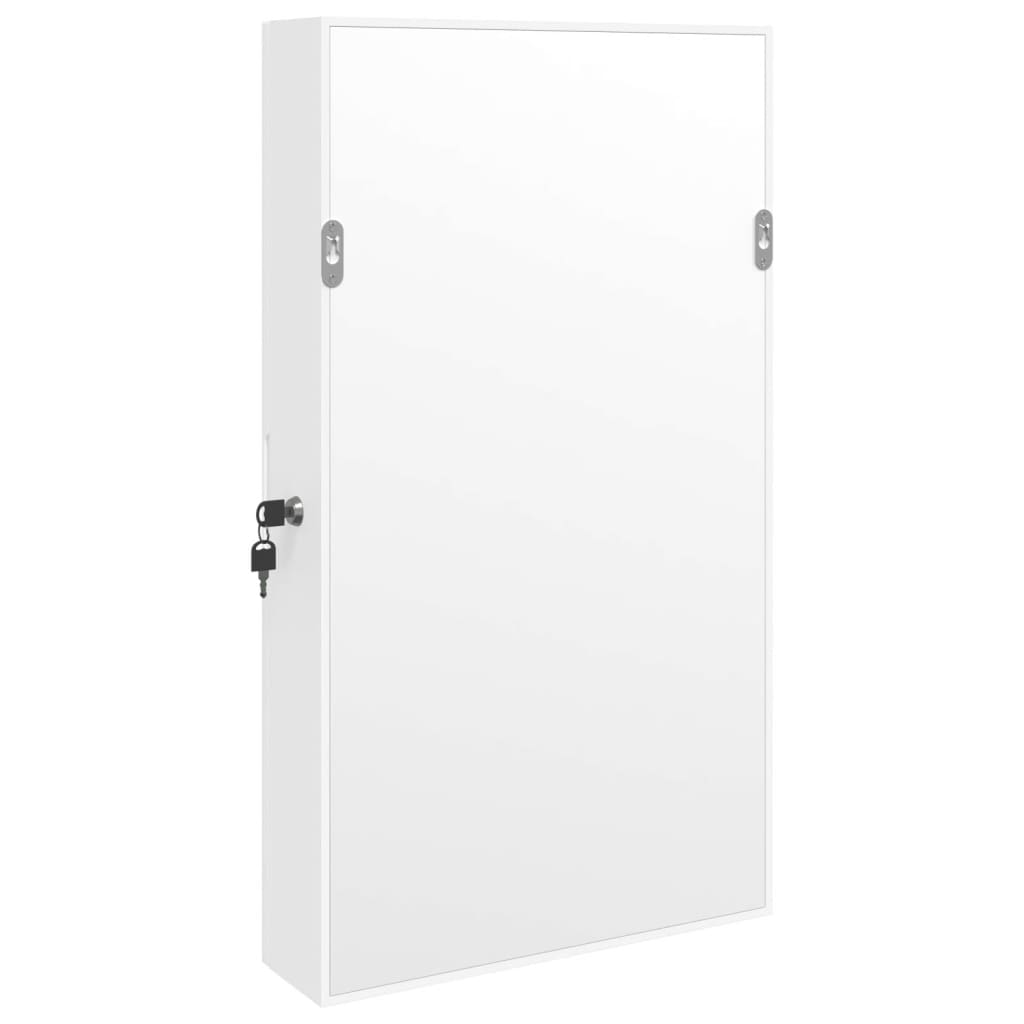 Spiegel-Schmuckschrank Mit Led-Beleuchtung Wandmontage