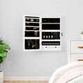 Spiegel-Schmuckschrank Mit Led-Beleuchtung Wandmontage