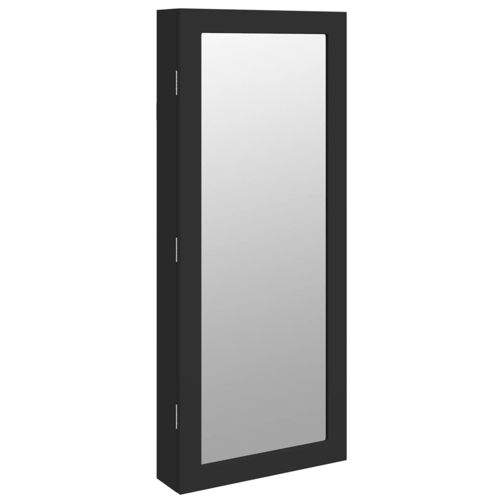 Spiegel-Schmuckschrank Mit Led-Beleuchtung Wandmontage