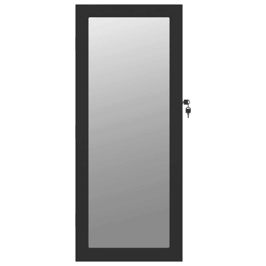 Spiegel-Schmuckschrank Mit Led-Beleuchtung Wandmontage