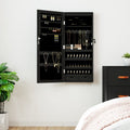 Spiegel-Schmuckschrank Mit Led-Beleuchtung Wandmontage