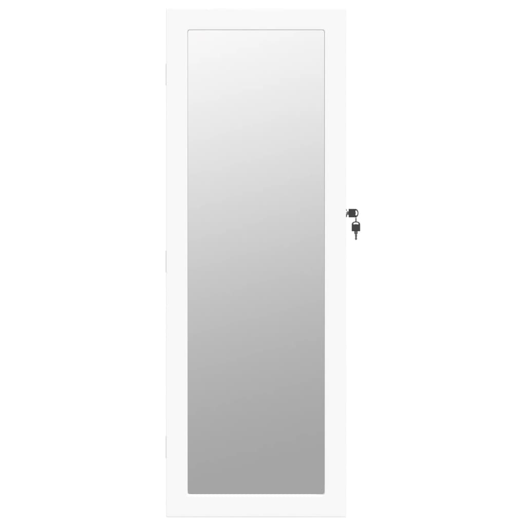 Spiegel-Schmuckschrank Mit Led-Beleuchtung Wandmontage