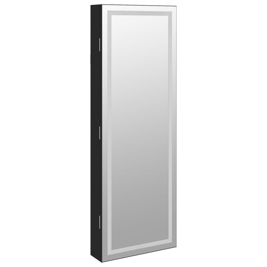 Spiegel-Schmuckschrank Mit Led-Beleuchtung Wandmontage