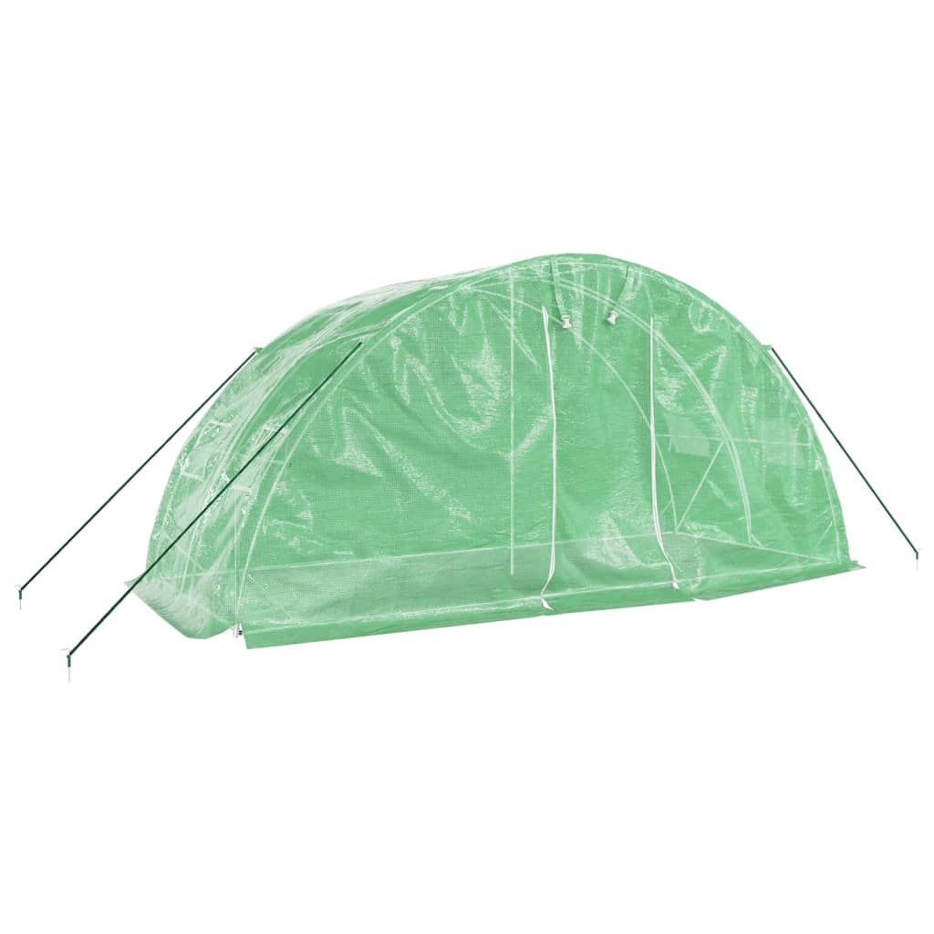 Gewächshaus Mit Stahlrahmen 10 M² 5X2X2,3 M