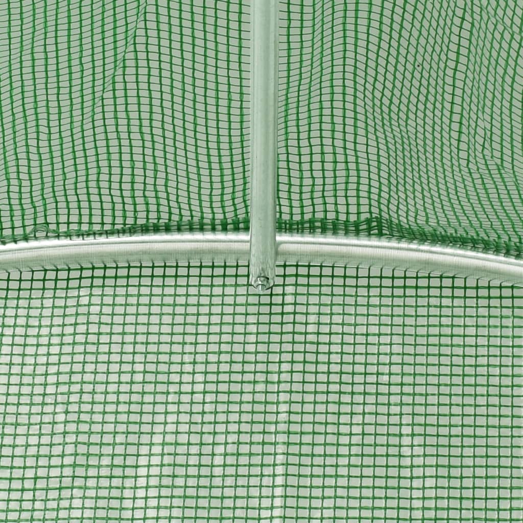 Gewächshaus Mit Stahlrahmen 10 M² 5X2X2,3 M