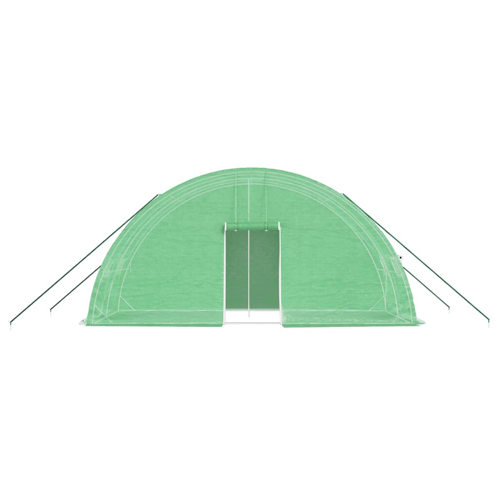 Gewächshaus Mit Stahlrahmen 12 M² 6X2X2,85 M