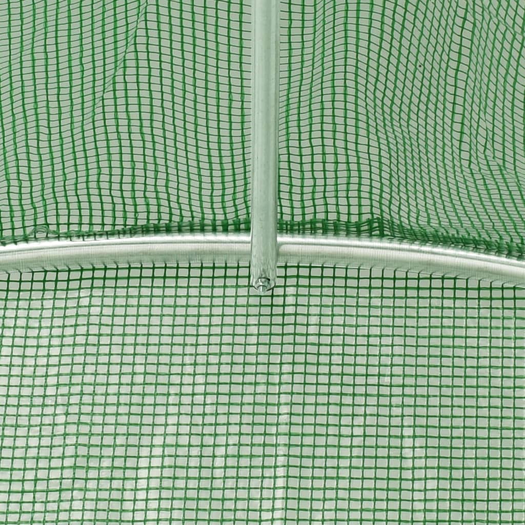 Gewächshaus Mit Stahlrahmen 12 M² 6X2X2,85 M