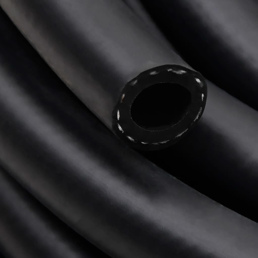 Hybrid-Luftschlauch Schwarz 0,6" Gummi Und Pvc