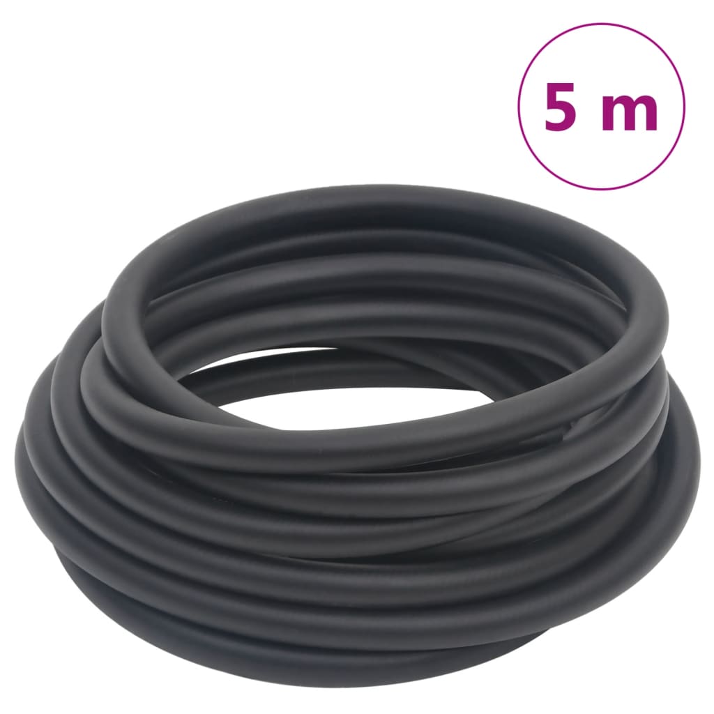 Hybrid-Luftschlauch Schwarz 0,6" Gummi Und Pvc