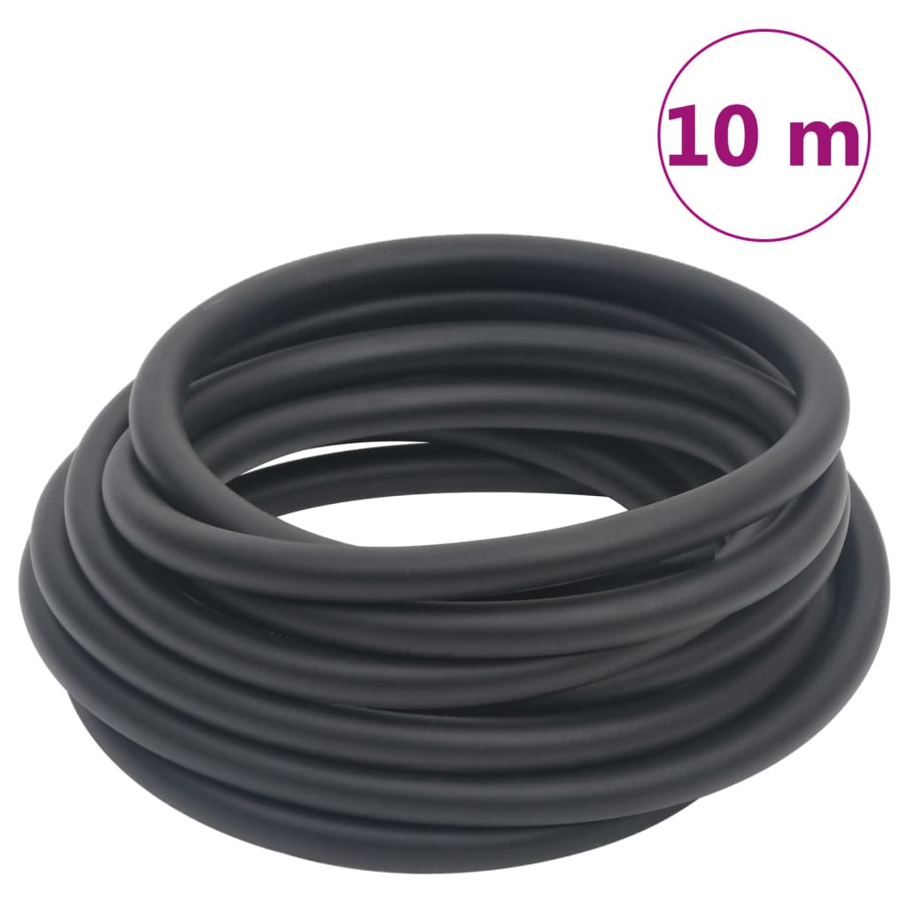 Hybrid-Luftschlauch Schwarz 0,6" Gummi Und Pvc