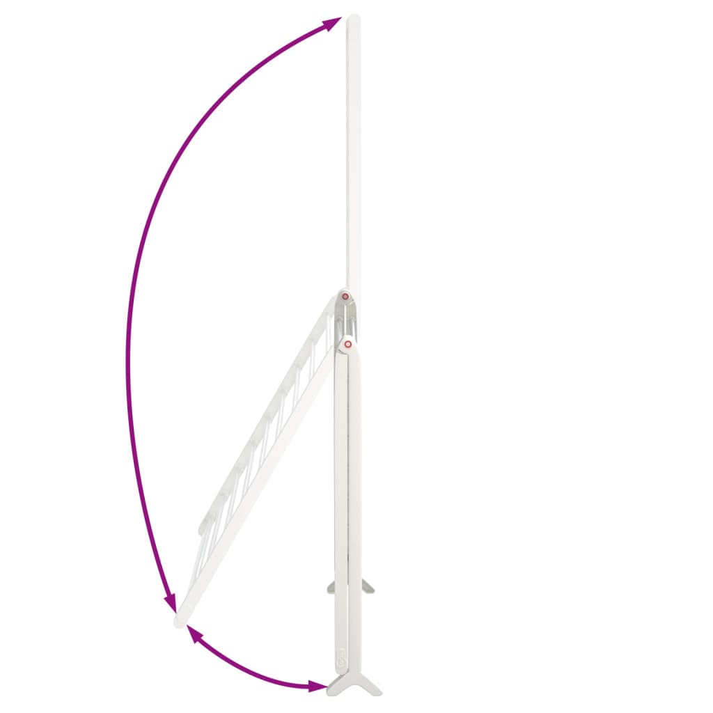 Wäscheständer Für Badewanne Ausziehbar 53-90 Cm Aluminium