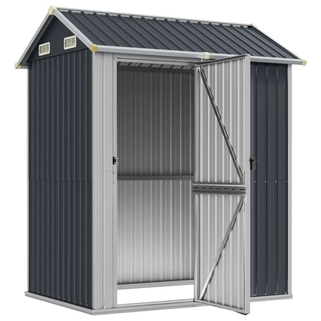 Gartenhaus 192X152,5X237 Cm Verzinkter Stahl