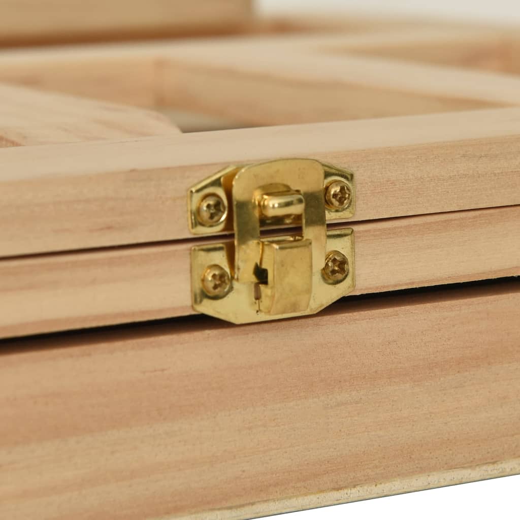 Tischstaffelei Mit Schublade 33,5X25,5X7 Cm Massivholz Kiefer