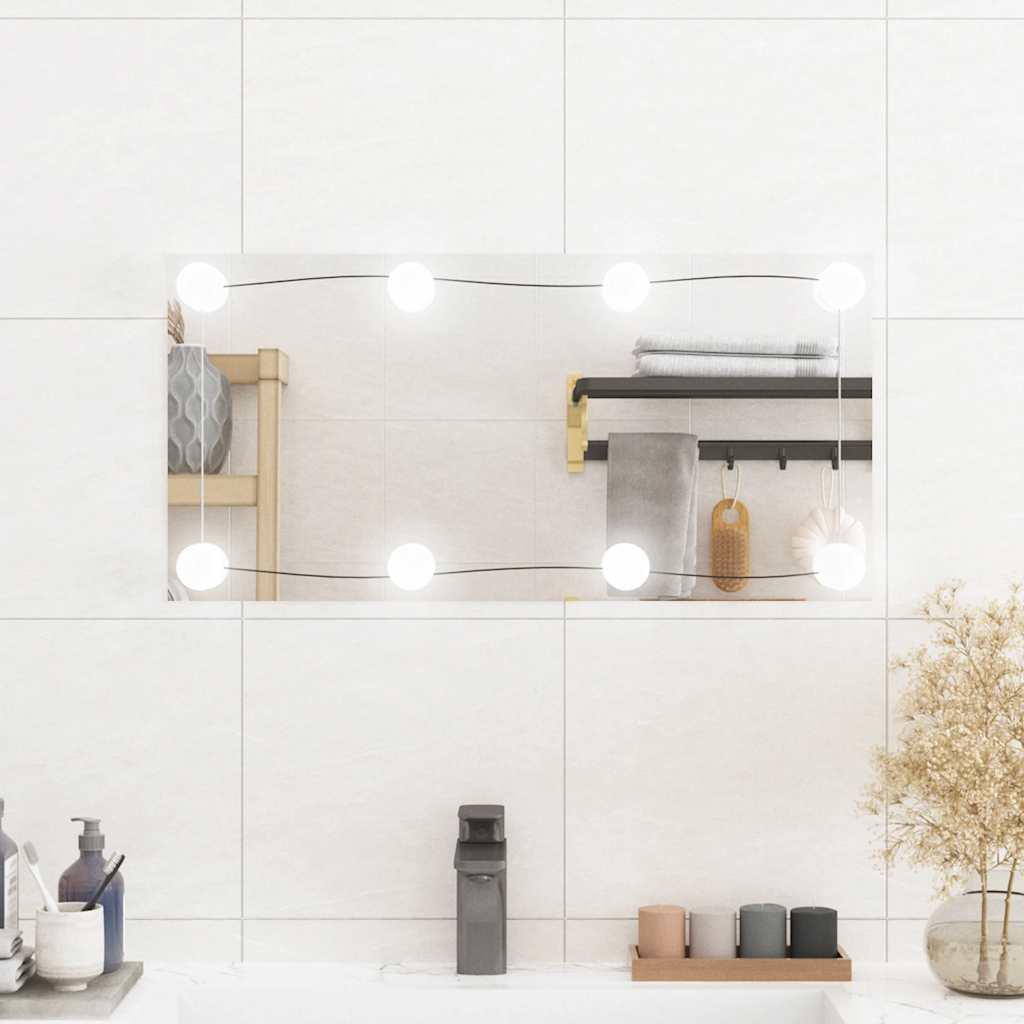 Wandspiegel 2 Stk. Quadratisch Glas