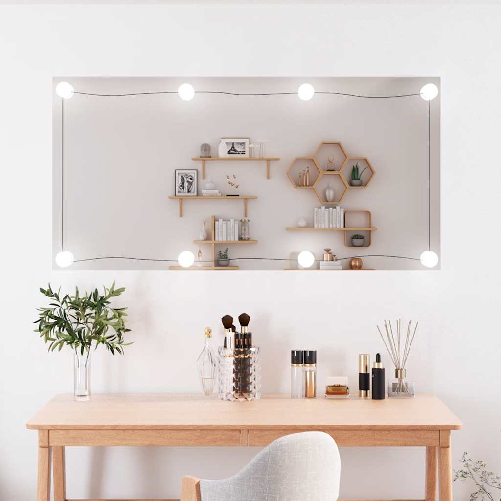 Wandspiegel 2 Stk. Quadratisch Glas