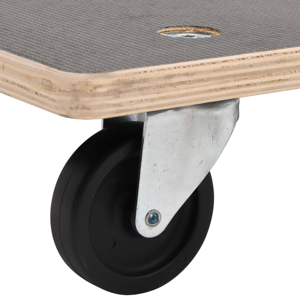 Transportroller 2 Stk. Rechteckig 50X35X11,5 Cm 250 Kg