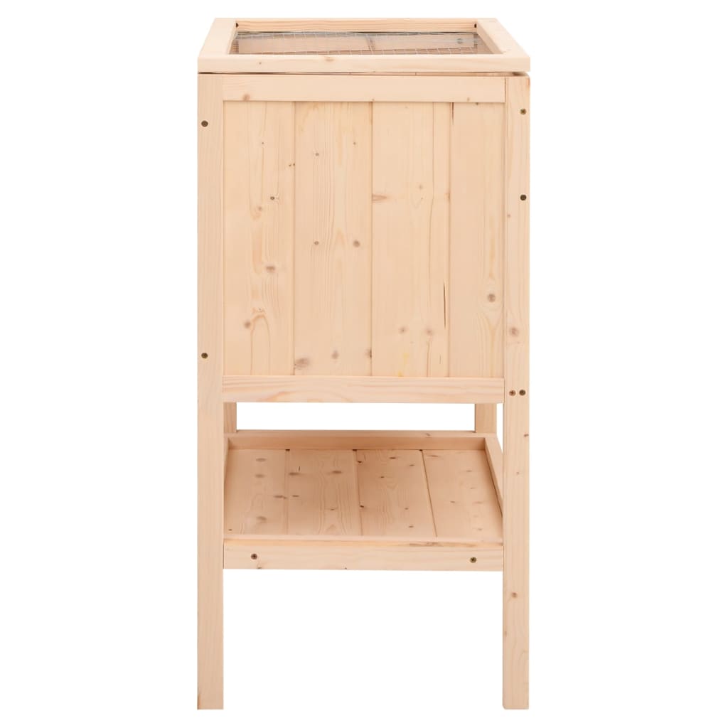 Hamsterkäfig 55 X 40 X 80 Cm Massivholz Tanne