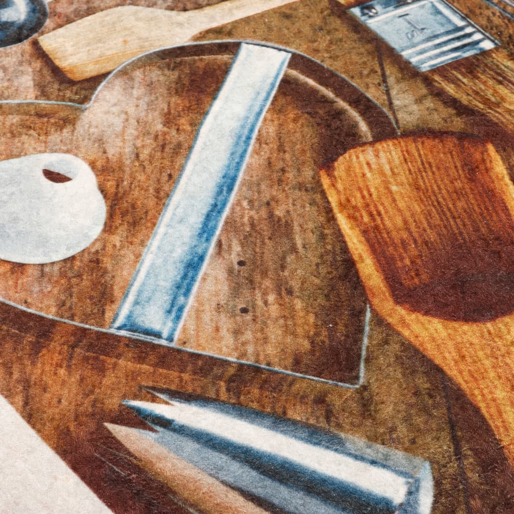 Küchenteppich 60X180 Cm Waschbar