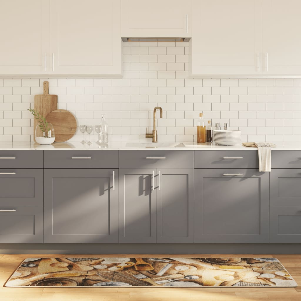 Küchenteppich 60X180 Cm Waschbar