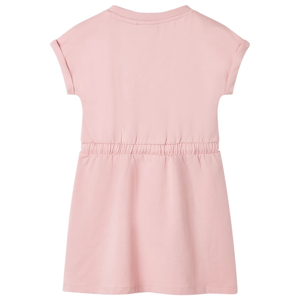 Kinderkleid Mit Kordelzug Hell 116