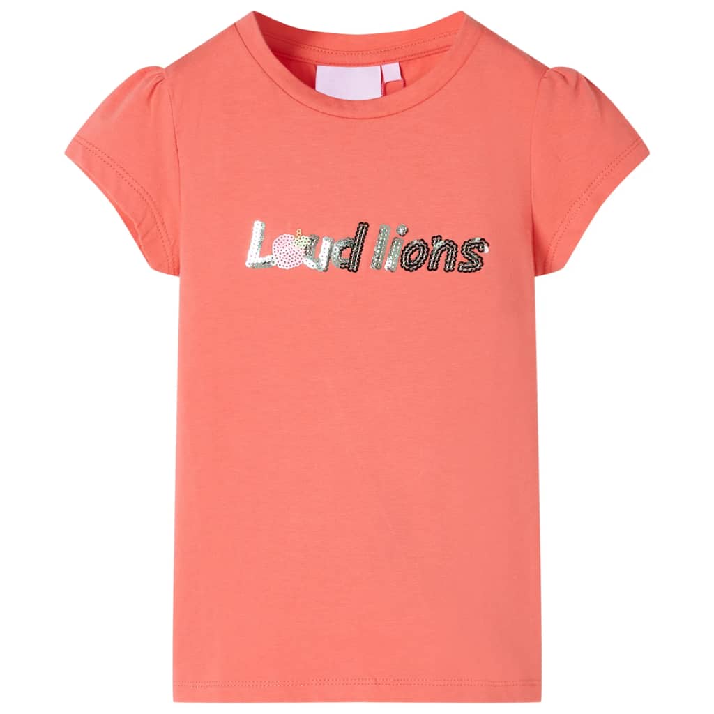 Kinder-T-Shirt Mit Flügelärmeln Nrosa 116