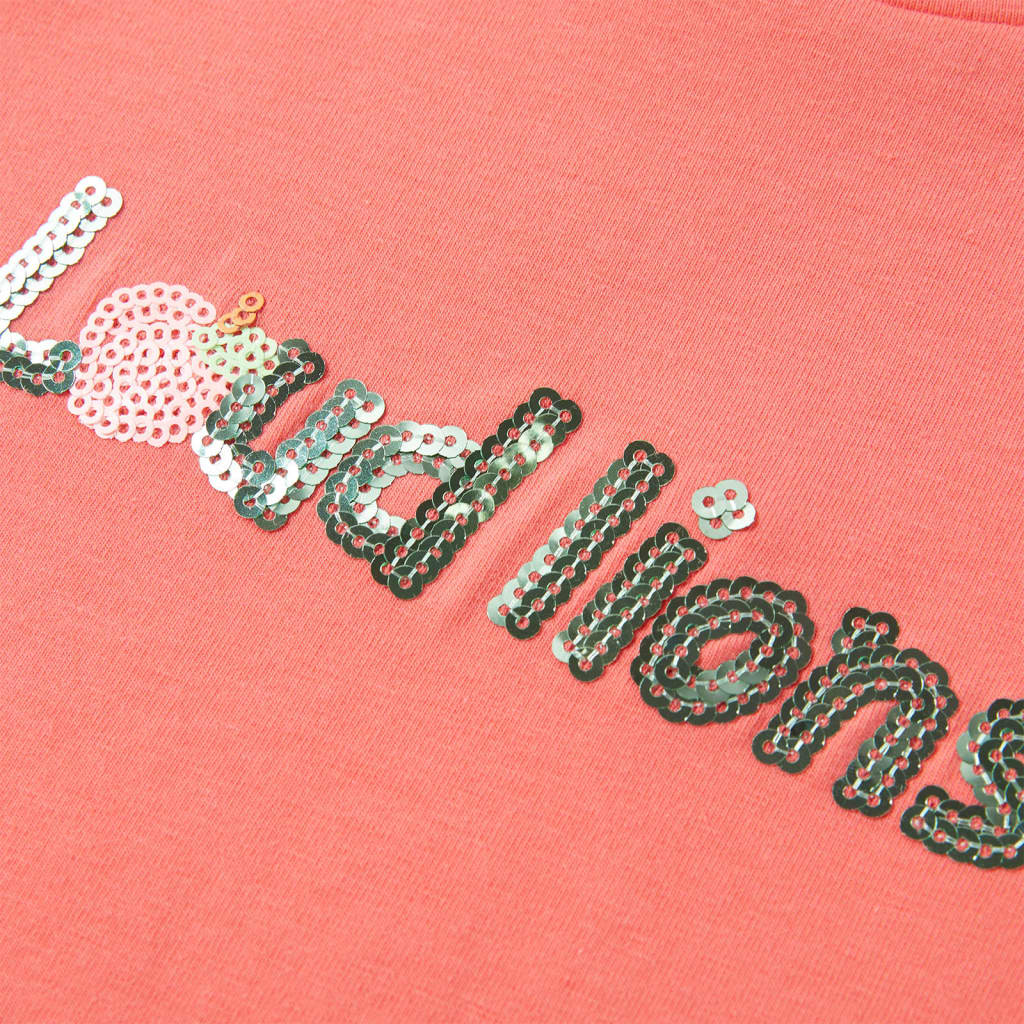 Kinder-T-Shirt Mit Flügelärmeln Nrosa 116