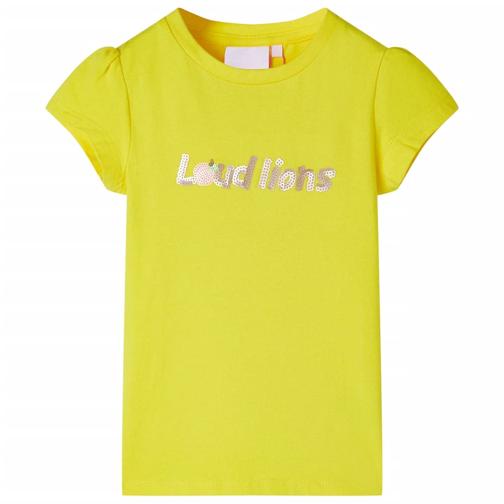 Kinder-T-Shirt Mit Flügelärmeln Nrosa 116