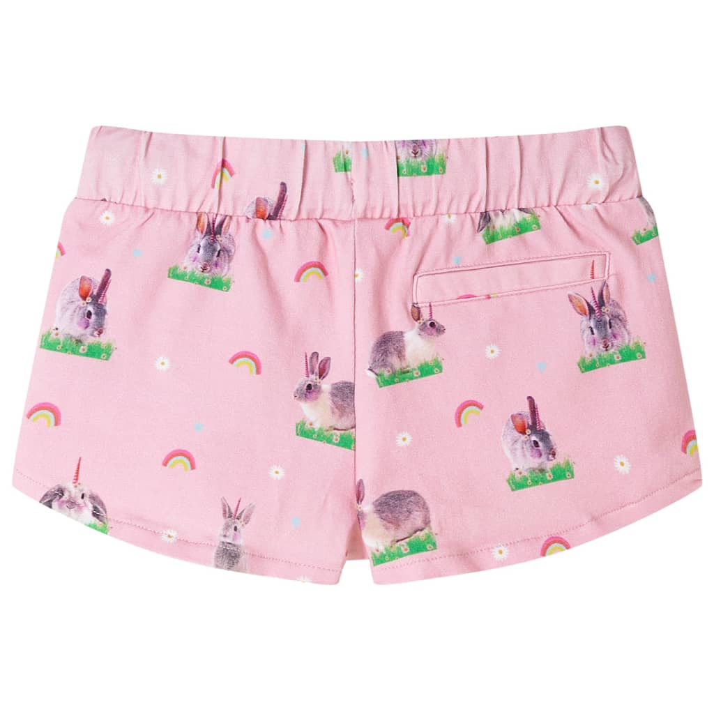 Kindershorts Mit Kordelzug Hellrosa 128