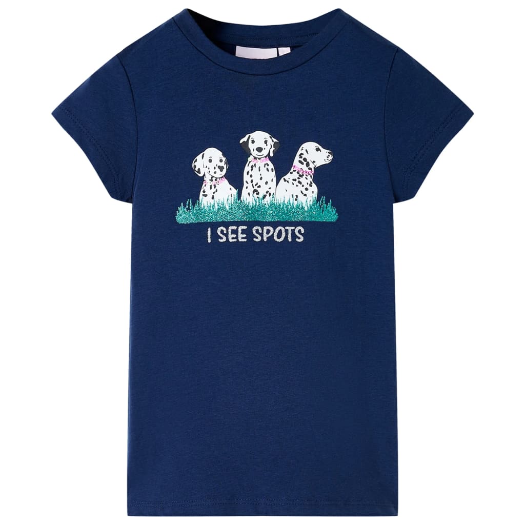 Kinder-T-Shirt Helles Minzgrün 128