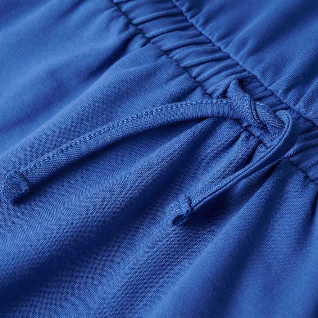 Kinderkleid Mit Kordelzug Kobaltblau 140