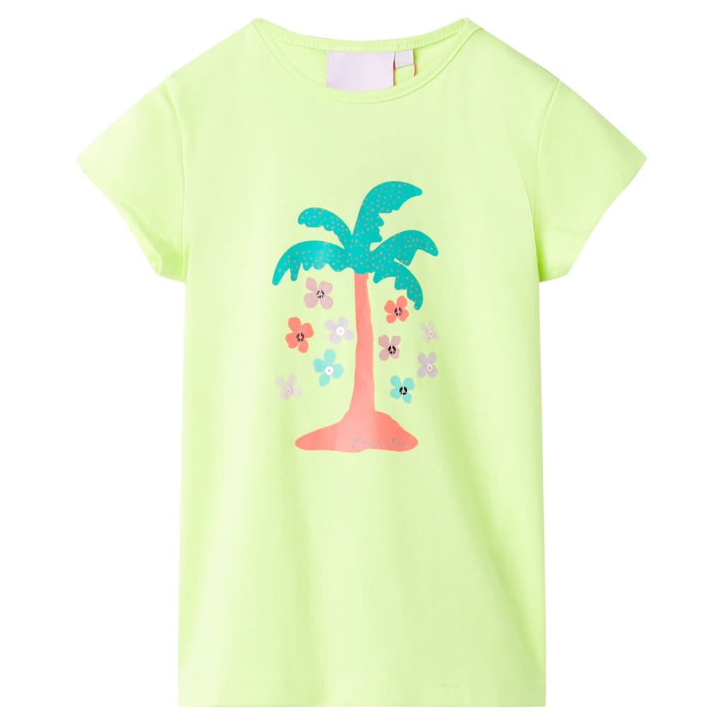 Kinder-T-Shirt Neon 116