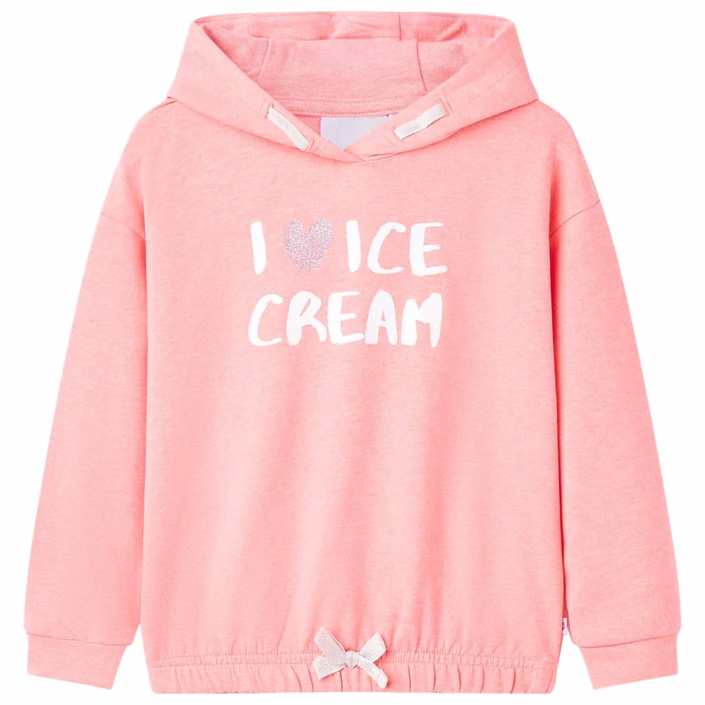 Kinder-Kapuzenpullover Hell 140