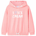 Kinder-Kapuzenpullover Hell 140