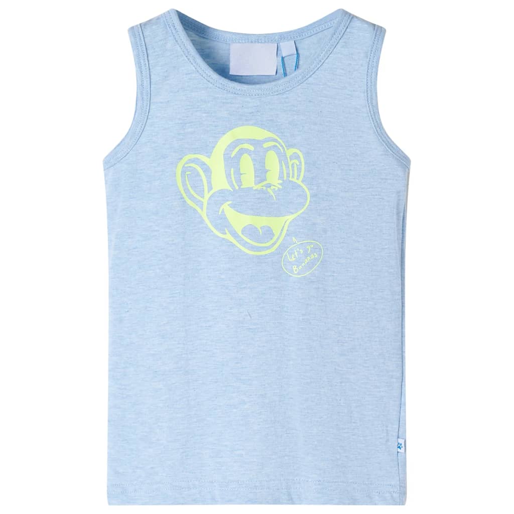 Kinder-Tanktop Melange 128