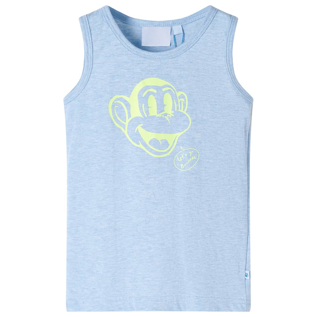 Kinder-Tanktop Melange 128
