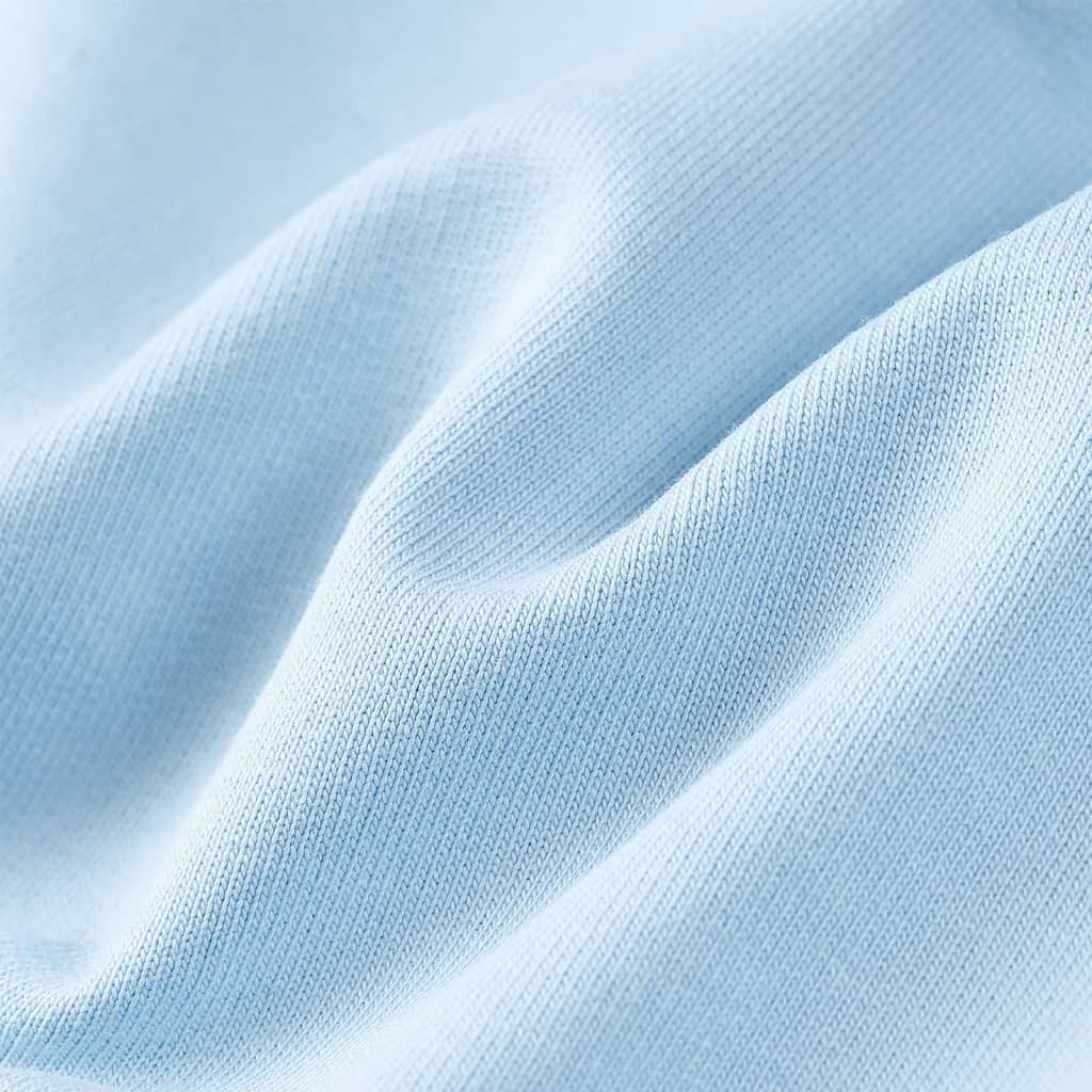 Kinder-Sweatshirt Knallblau Und Hellblau 140